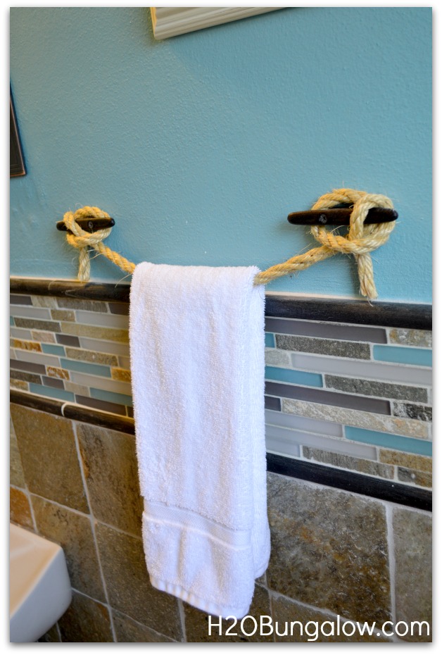  Make or Buy a Cute Rope Towel Holder