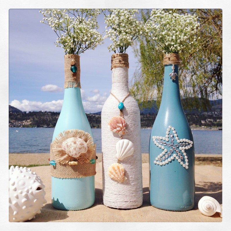  Get a Beach in a Bottle Decorative Vase