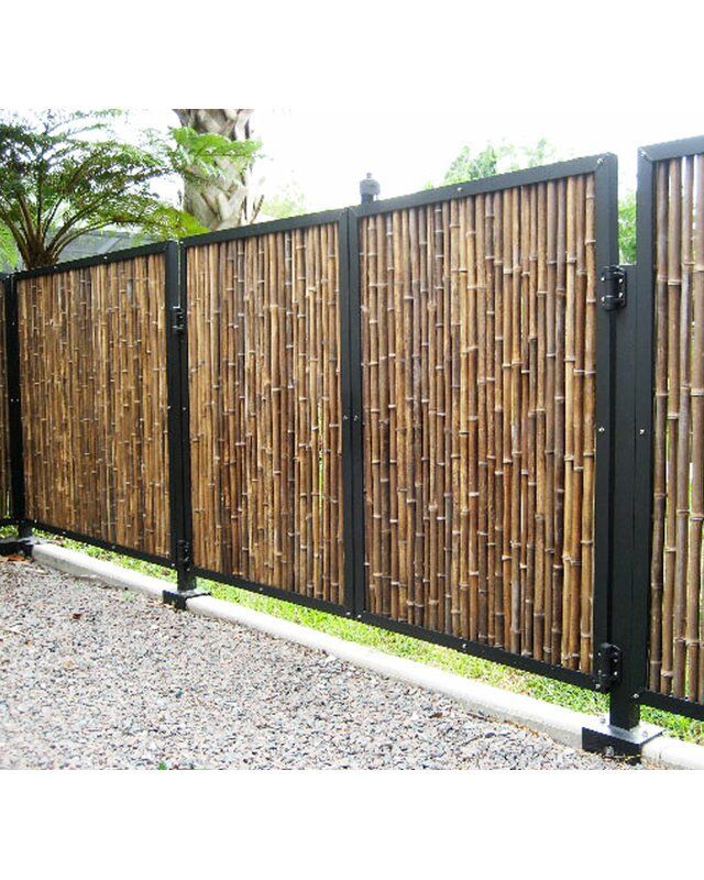  Fencing with Rolled Bamboos